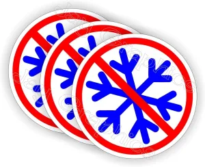 (3) Funny NO SNOWFLAKES Hard Hat Stickers | Motorcycle Helmet Trump USA Decals | Labels Foreman Laborer Toolbox Liberal Anti Construction Safety Snow Flakes Sissy Boy Girl Laptop Tablet PC