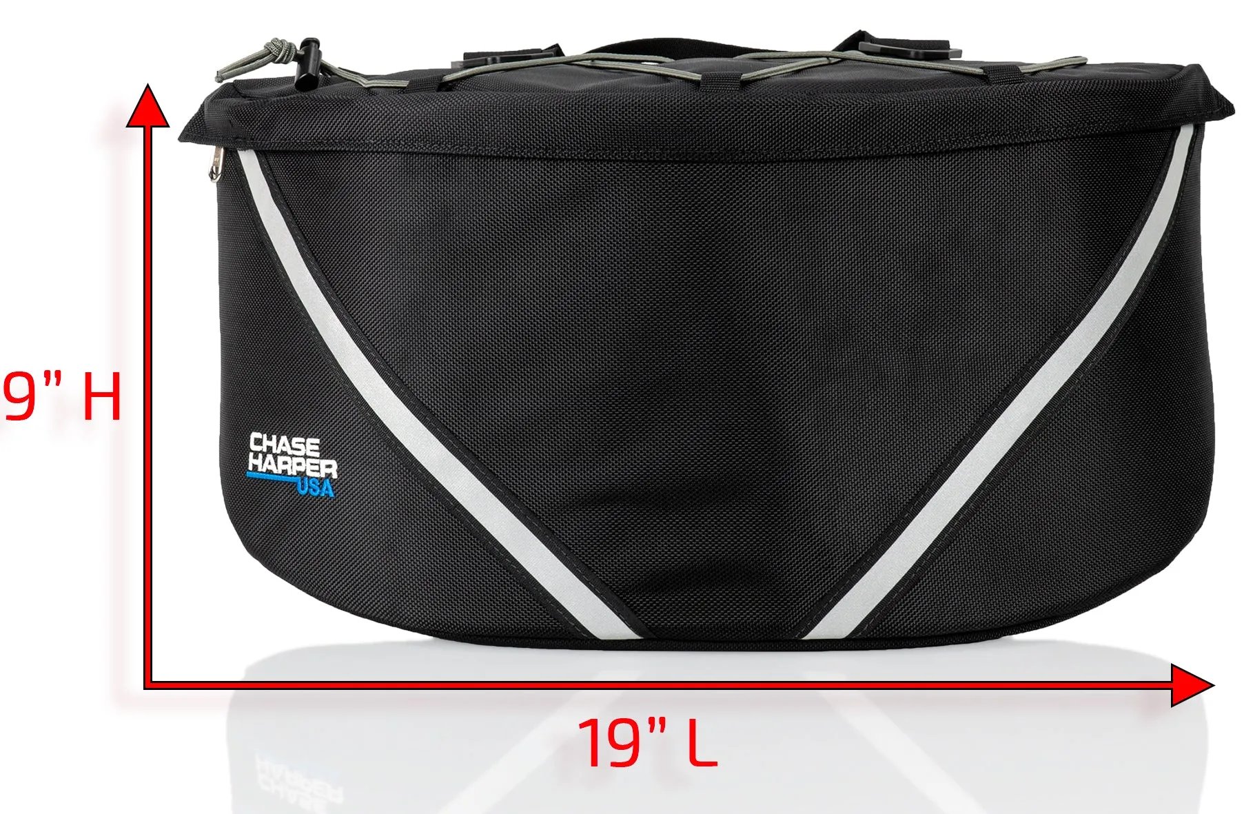 3685 GR2 Dual Sport Saddle Bags with Bungee Net