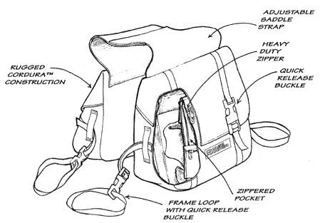 3700 Cruiserbag Saddle Bags