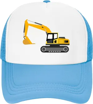 Adjustable Boy and Girls Mesh Baseball Caps Kids Truckers Hats Toddler Snapback Hat Children Sun Protection Hat