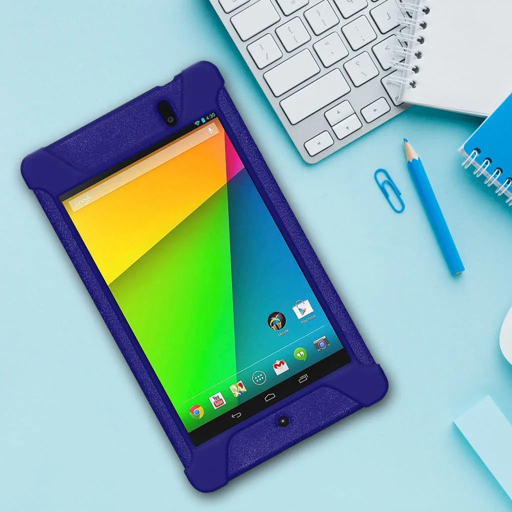Amzer Shockproof Rugged Silicone Skin Jelly Case for Asus/Google New Nexus 7 (7 inch)