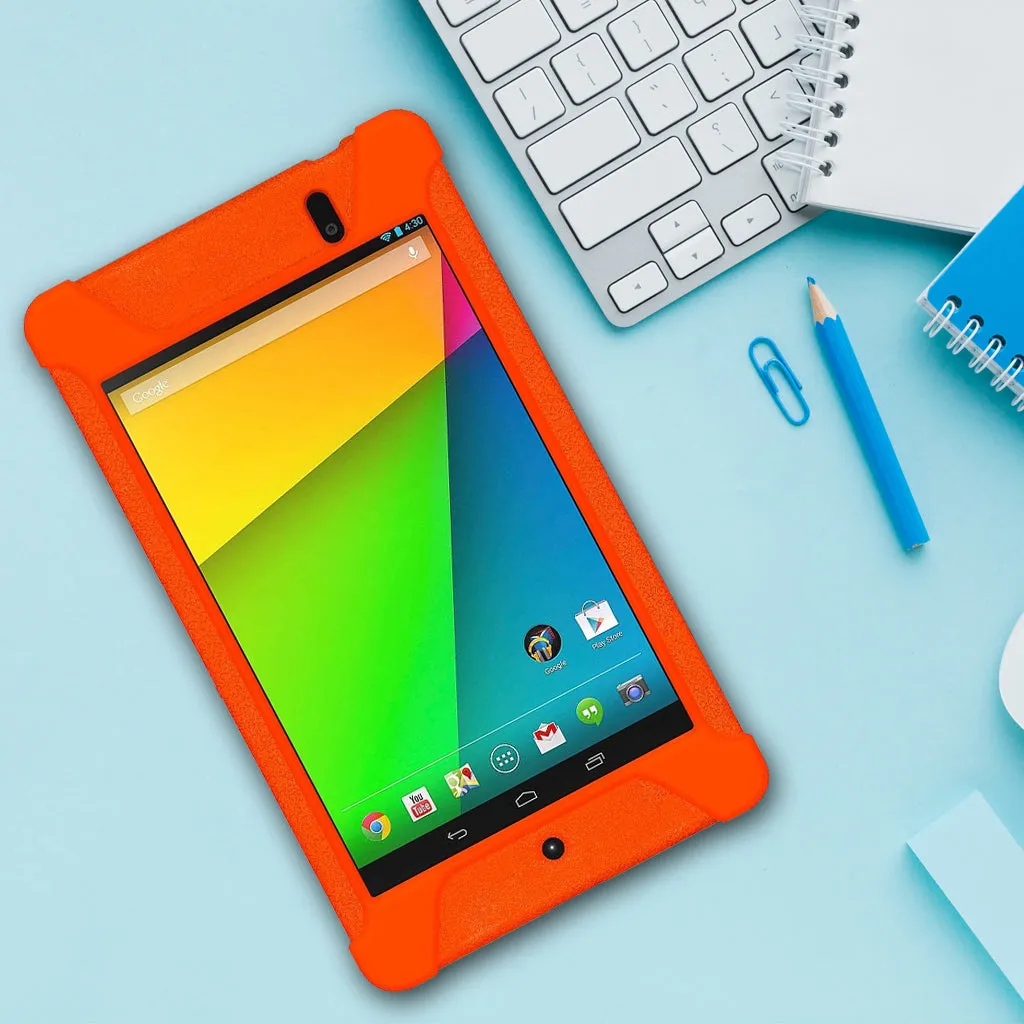 Amzer Shockproof Rugged Silicone Skin Jelly Case for Asus/Google New Nexus 7 (7 inch)
