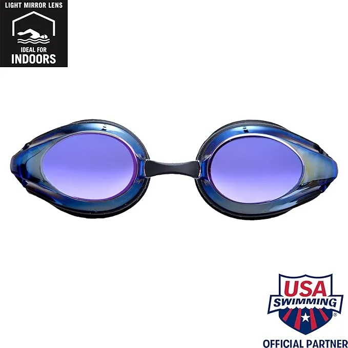 Arena Tracks Mirror Swim Goggles