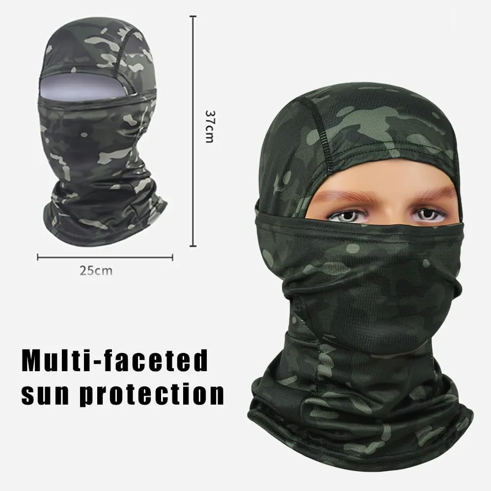 Balaclava Face Mask for Men Women Ski Mask Full Face Neck Gaiter Mask UV Protector Breathable for Motorcycle Snowboard
