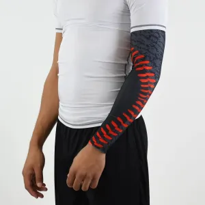 Baseball Black in black arm sleeve