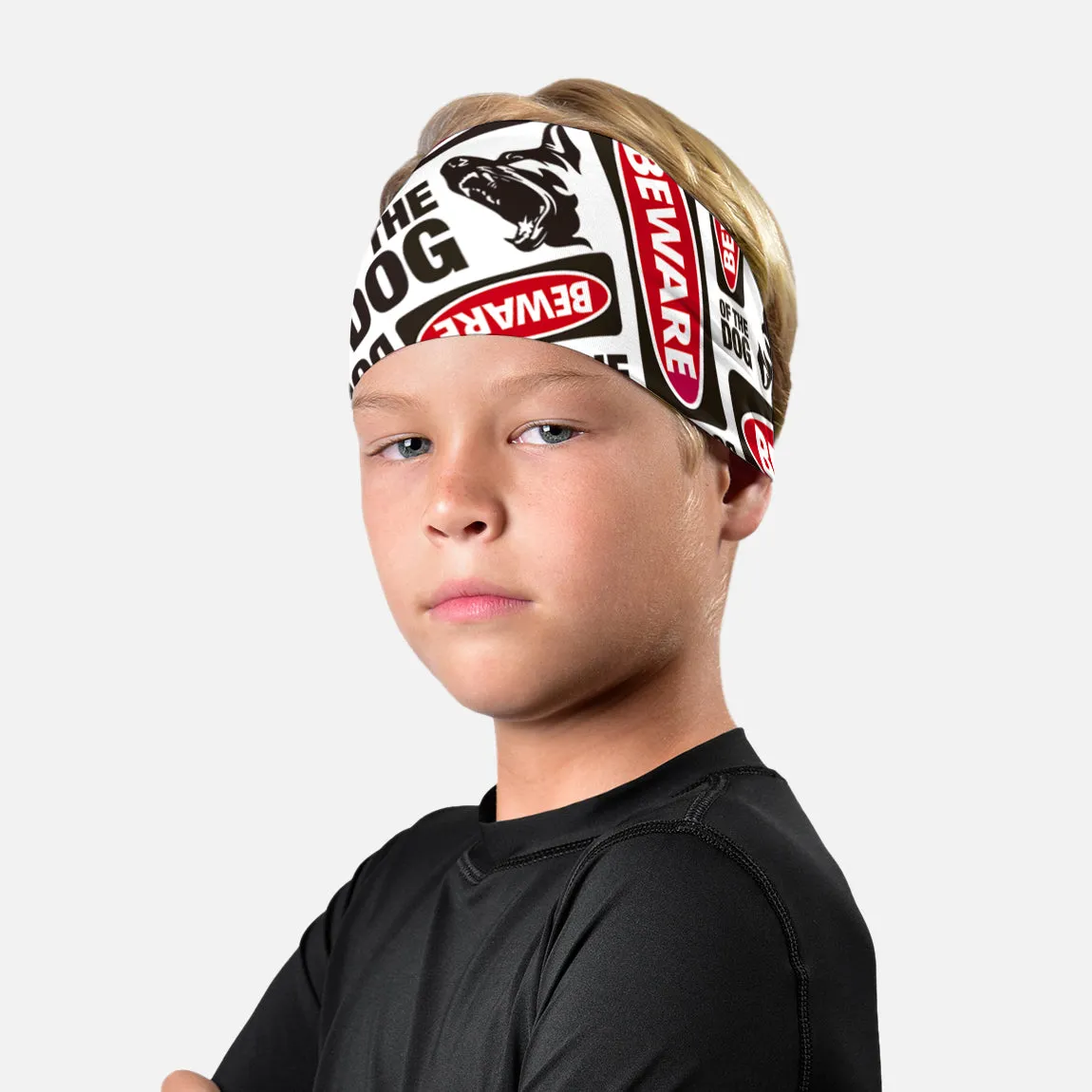Beware of the Dog Kids Headband