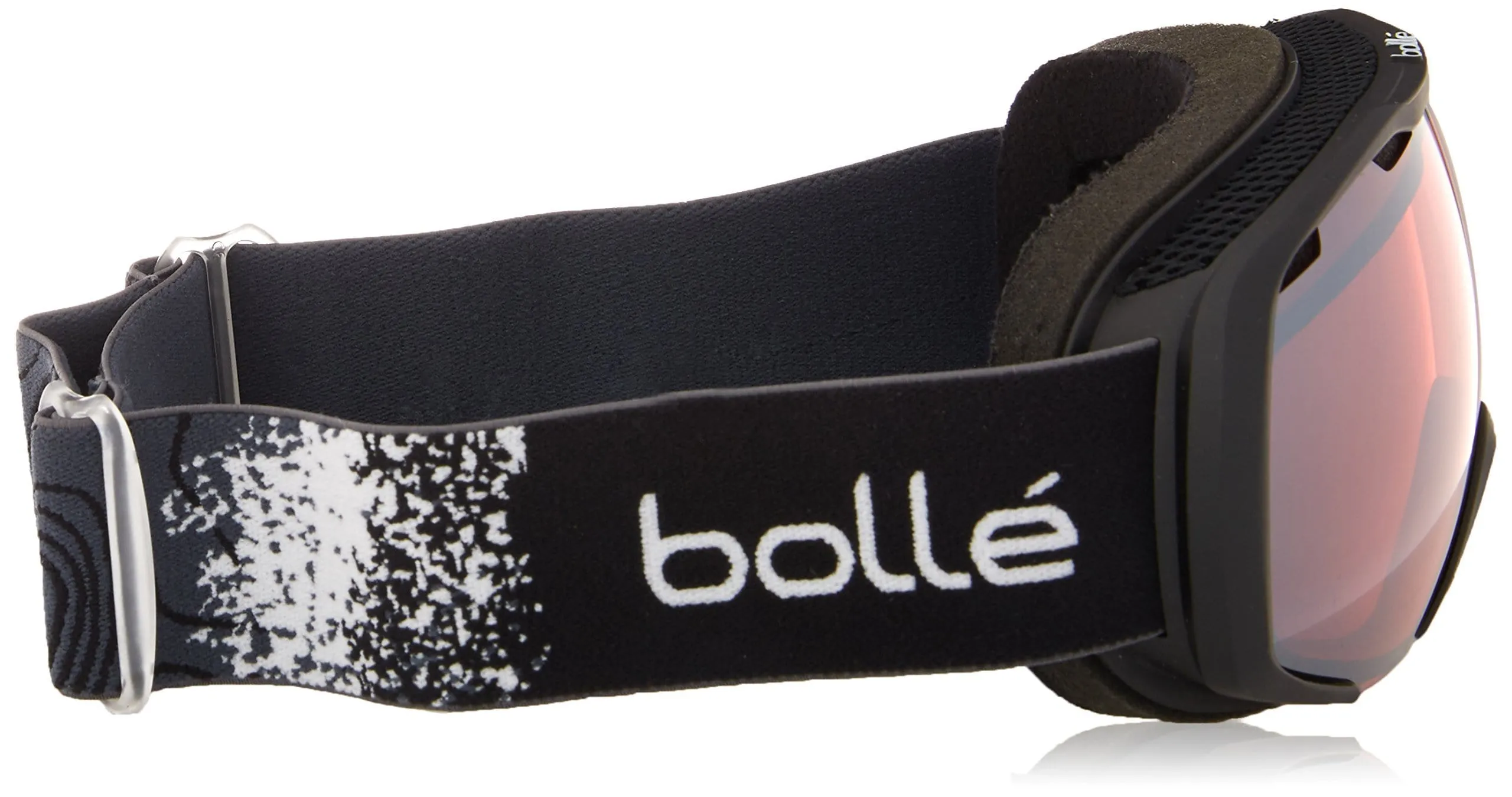 Bolle Royal Matte Spray Vermillion Gun Googles, Black/White, One Size