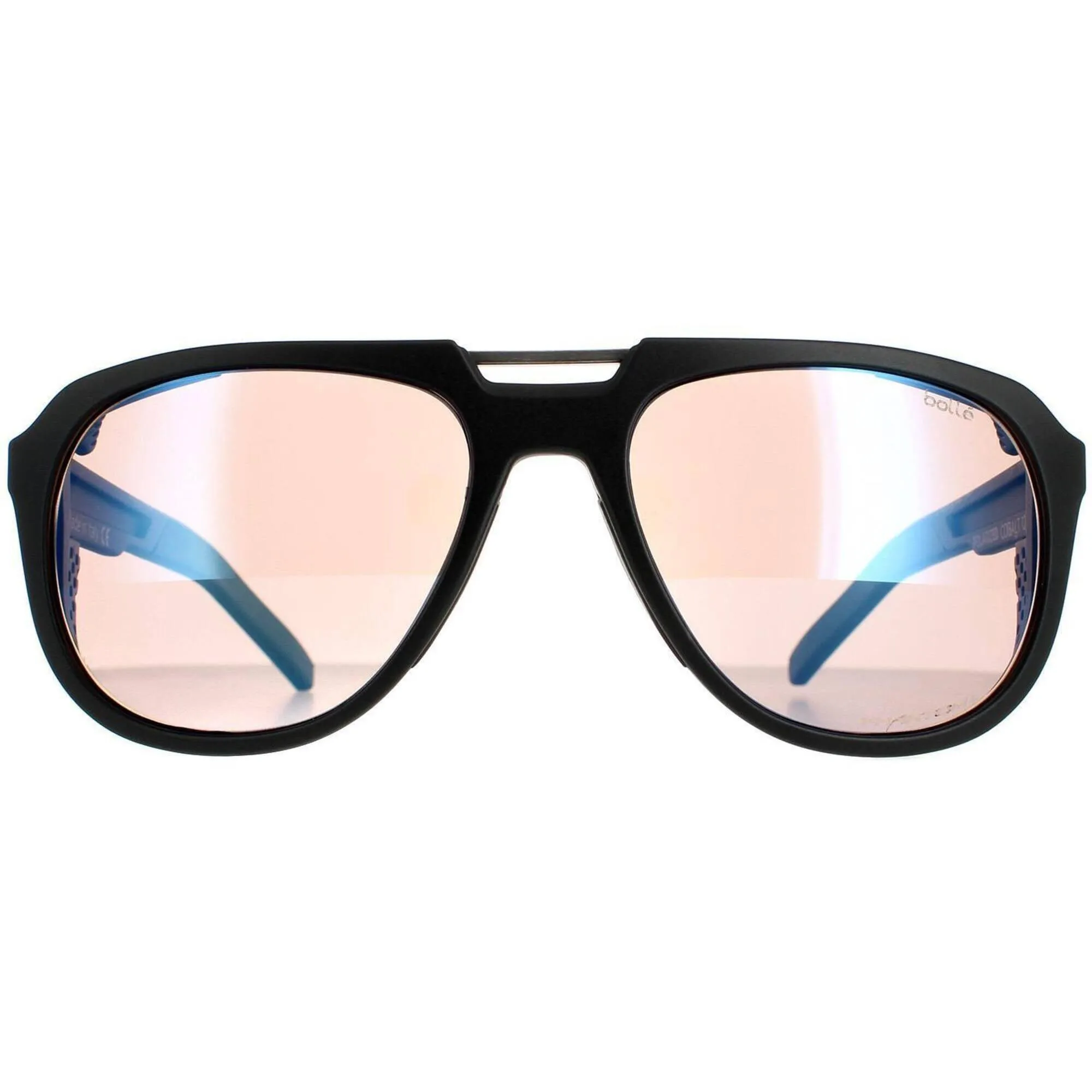 Bolle Sunglasses - BOLLE COBALT BLACK MATTE - PHANTOM   BLUE PHOTOCHROMIC POLARIZED 85%