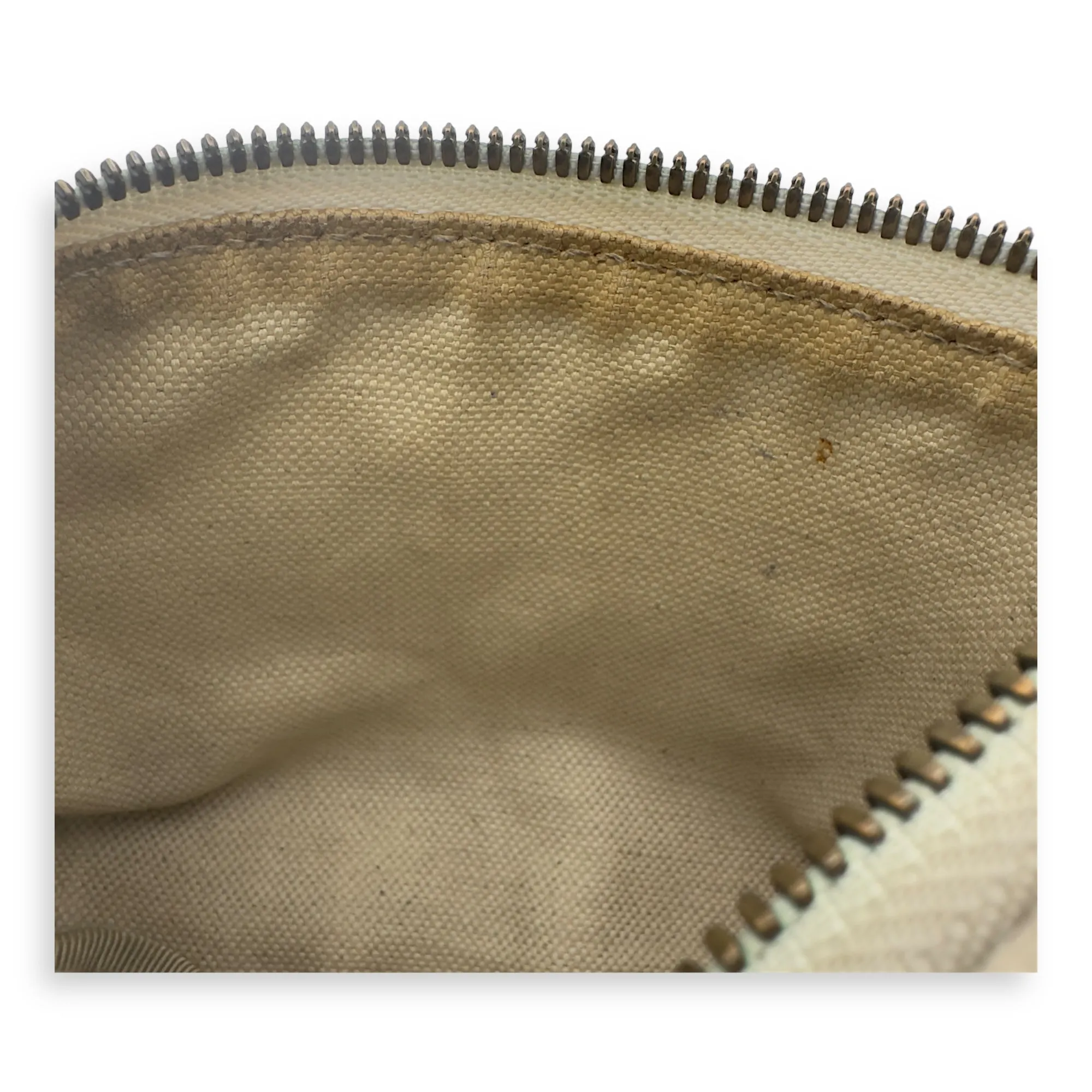 BumBag Belt Bag White in Calfskin, Gold hardware