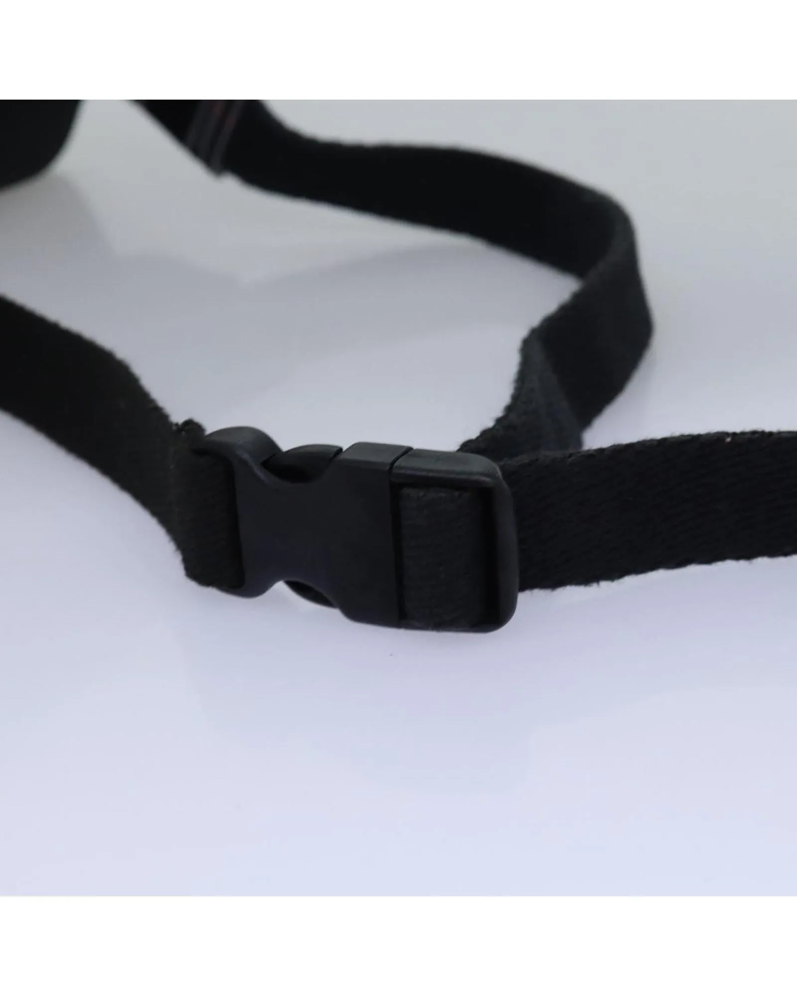 BURBERRY Small Heritage Check Belt Bag Black