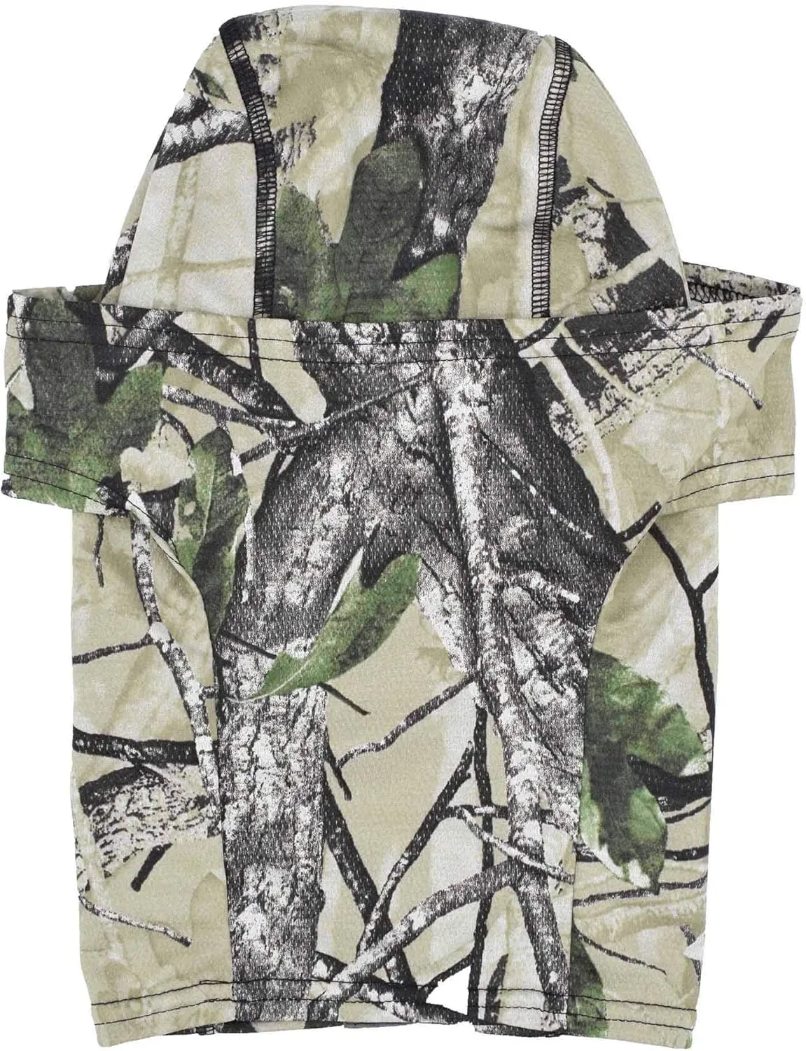 Camo Balaclava Full Face Mask Ninja Hood Neck Gaiter for Outdoor Cycling Hunting Millitary Woodland