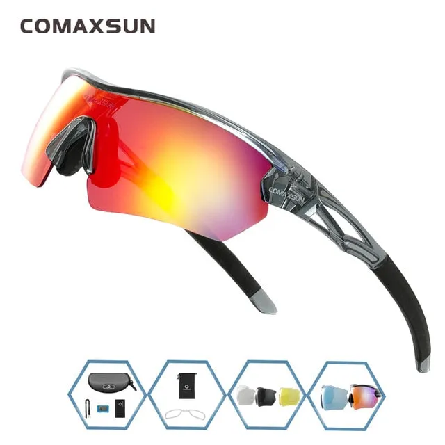 COMAXSUN Prescription Sport Sunglasses