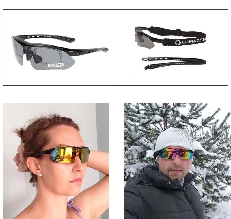 COMAXSUN Prescription Sport Sunglasses