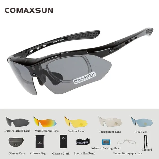 COMAXSUN Prescription Sport Sunglasses