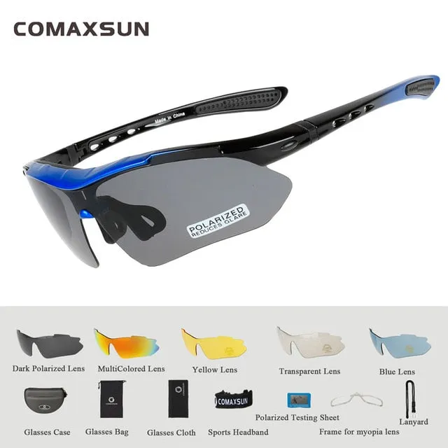 COMAXSUN Prescription Sport Sunglasses