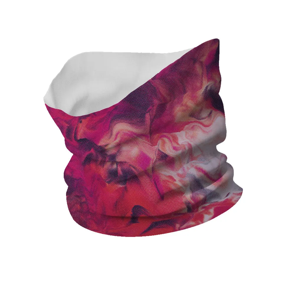 Cupid's Tie Dye Wicking Neck Gaiter 12" Length
