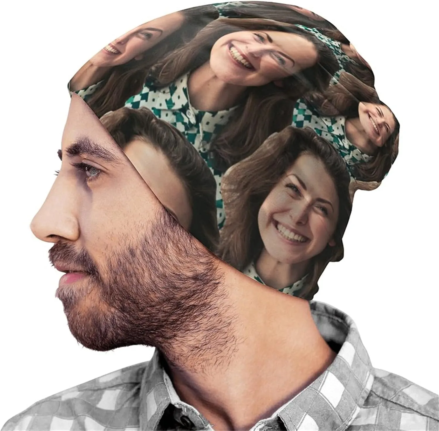 Custom Hats for Men or Women Design Your Own Photo Personalized Face All Over Print Baseball Cap