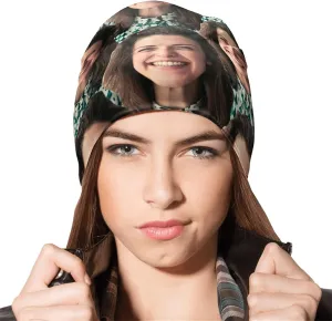 Custom Hats for Men or Women Design Your Own Photo Personalized Face All Over Print Baseball Cap