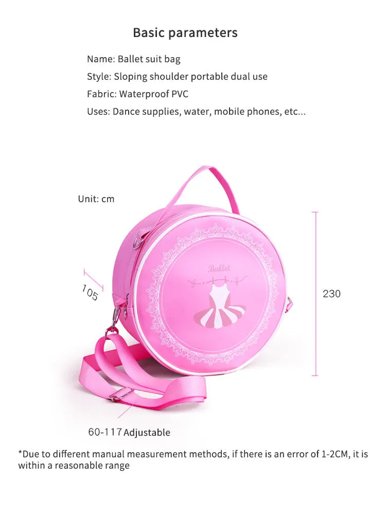 Dance Backpack Training Clothes Storage Bag Shoulder Messenger Bag