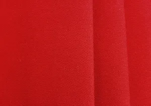 Designer Cherry Red Cotton Duck