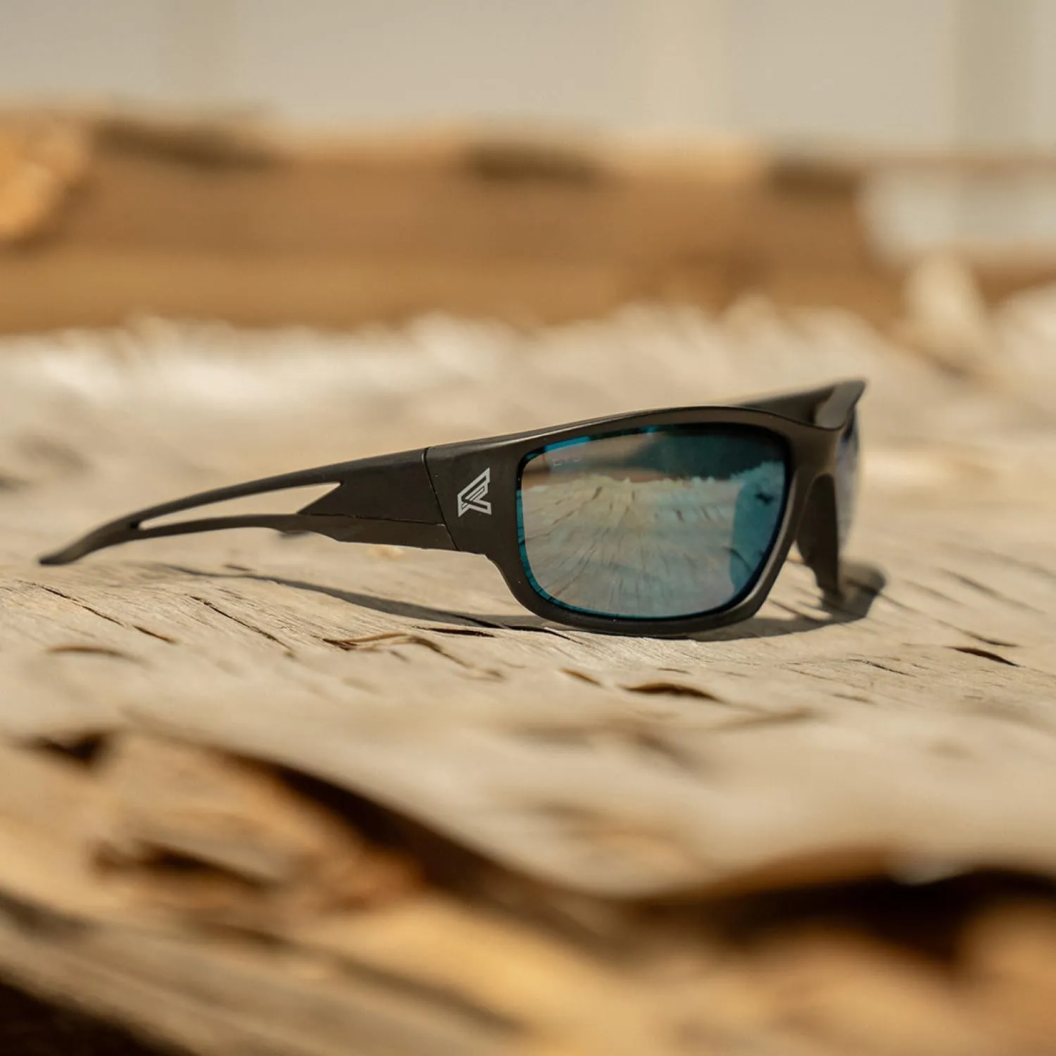 EDGE Kazbek Wrap-Around Safety Glasses, Anti-Scratch, Non-Slip, UV 400, Military Grade, ANSI/ISEA & MCEPS Compliant