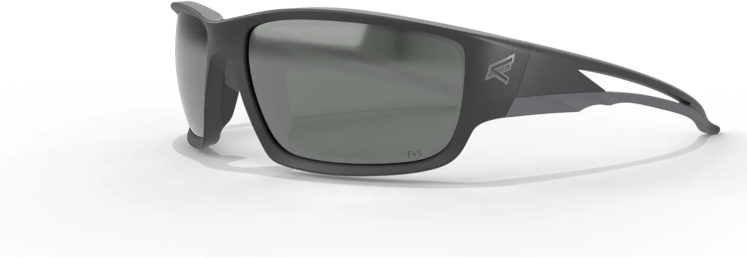 EDGE Kazbek Wrap-Around Safety Glasses, Anti-Scratch, Non-Slip, UV 400, Military Grade, ANSI/ISEA & MCEPS Compliant