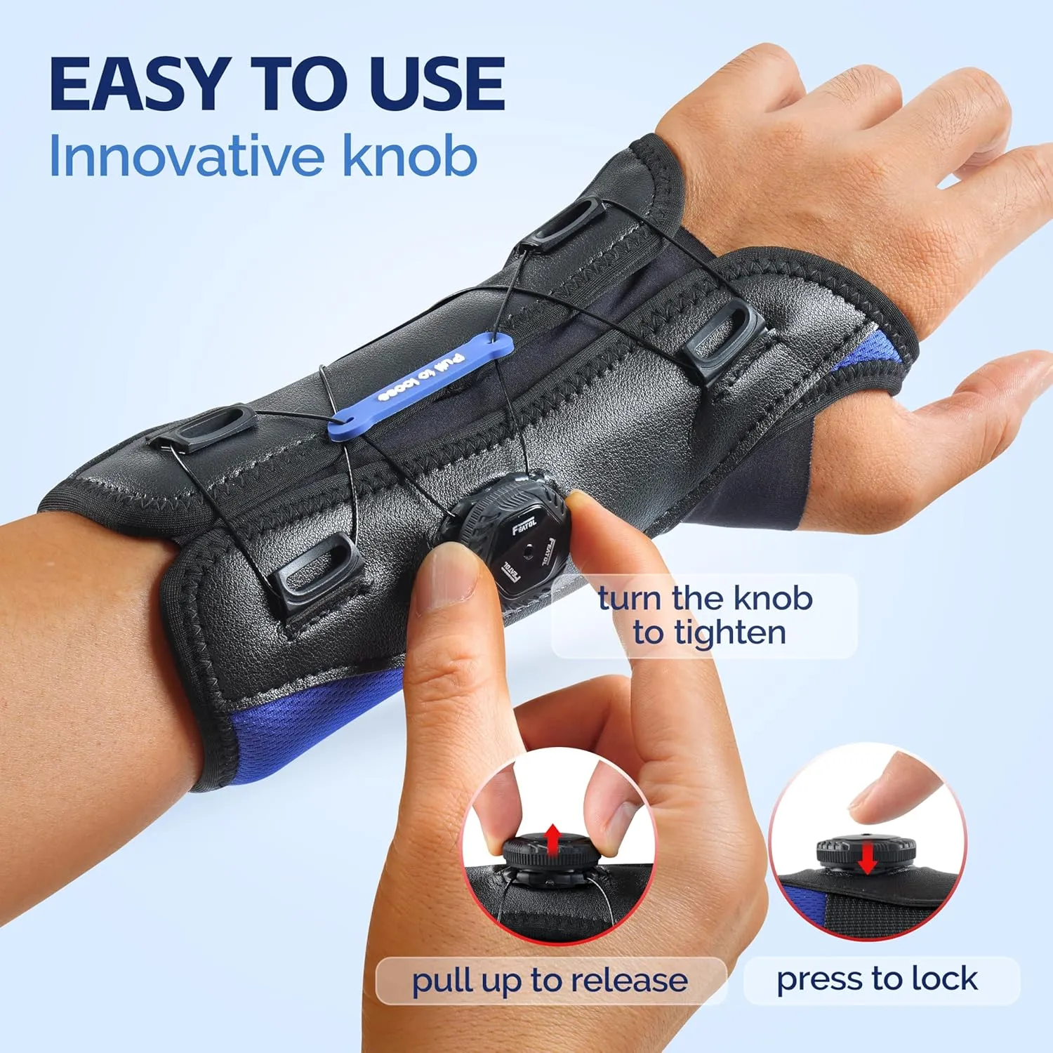 FEATOL 2 Pack Carpal Tunnel Wrist Brace for Night Support, Adjustable Hand Brace with Arm Socks for Tendonitis, Sprained, Arthritis Pain, Wrist Splint with Sleeves for Men & Women-Left & Right-Medium