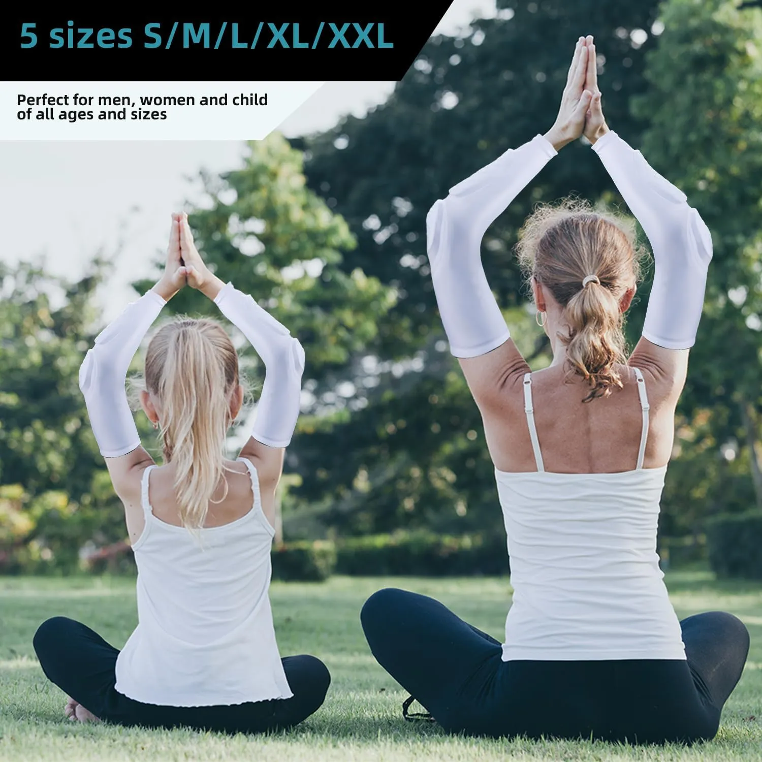 GUOZI Arm Elbow Sleeves, [2 Pack] Honeycomb Crashproof Arm Elbow Pads for Youth Adult Sports Football Basketball Volleyball
