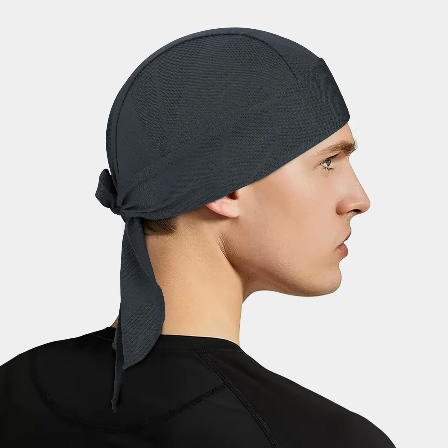 GXCROR Cooling Do Rags for Men Sports Bandanas Cap Skull Caps for Men Breathable Women Skull Cap Helmet Liner Cycling Hat Durags for Outdoor Activities