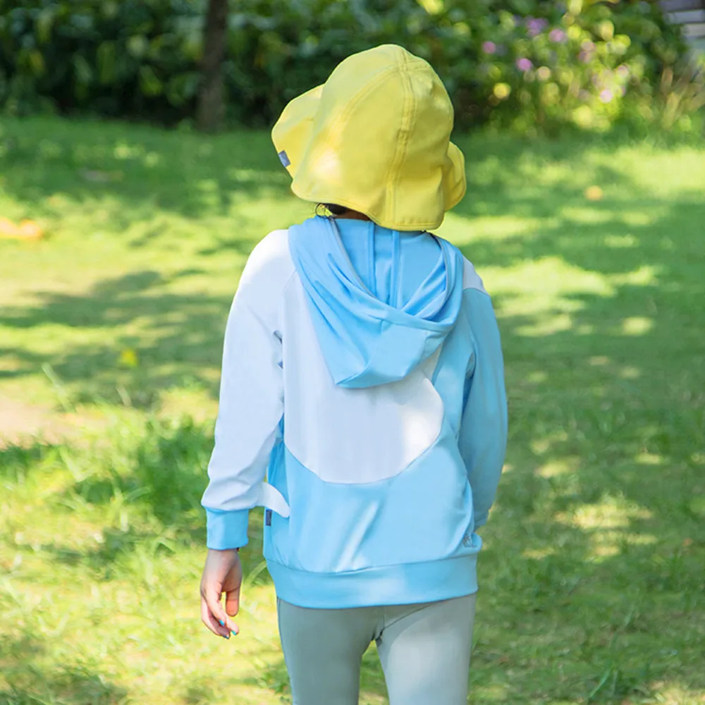 Kid’s Wide-brim Bucket Hat UPF 50  Sun Caps