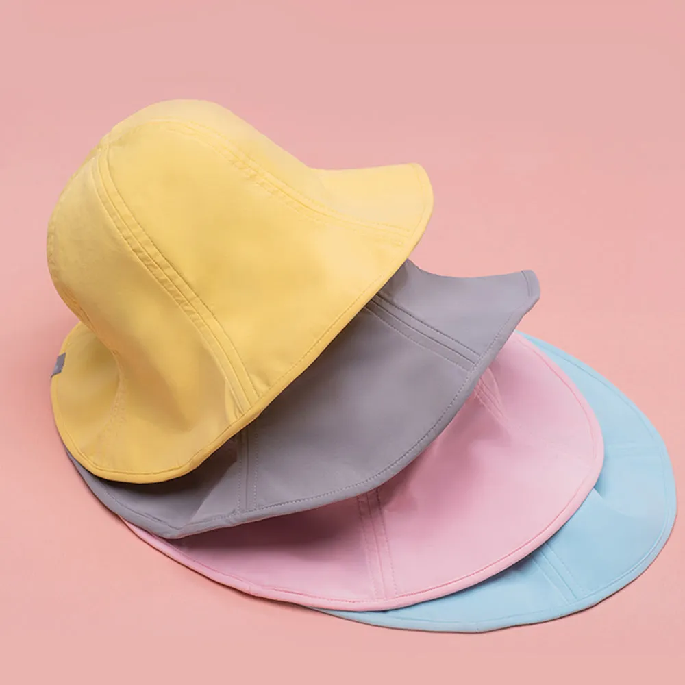 Kid’s Wide-brim Bucket Hat UPF 50  Sun Caps