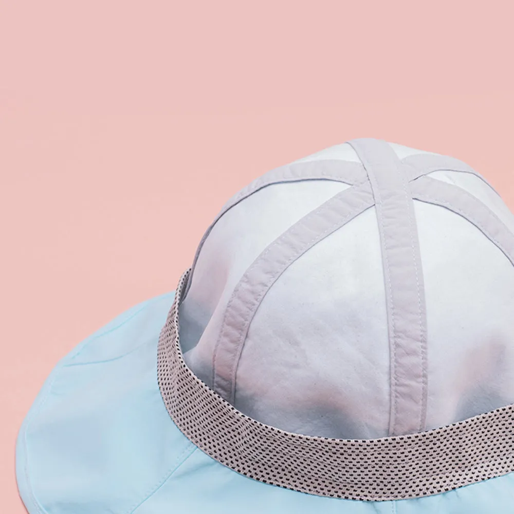 Kid’s Wide-brim Bucket Hat UPF 50  Sun Caps