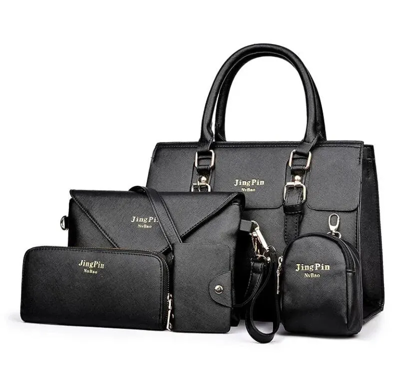 Korean Version of Shoulder Bag Five-Piece Casual Diagonal Bag  Luxury Designer
