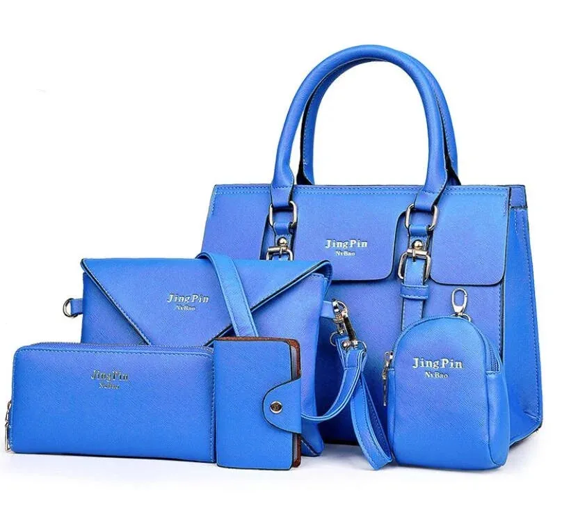 Korean Version of Shoulder Bag Five-Piece Casual Diagonal Bag  Luxury Designer