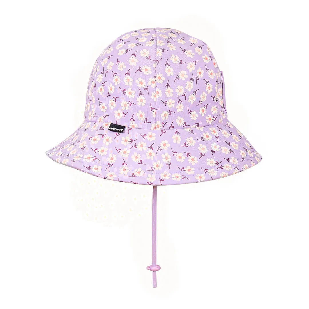 Lana - Kids Ponytail Bucket Flap Sun Hat - Bedhead Hats