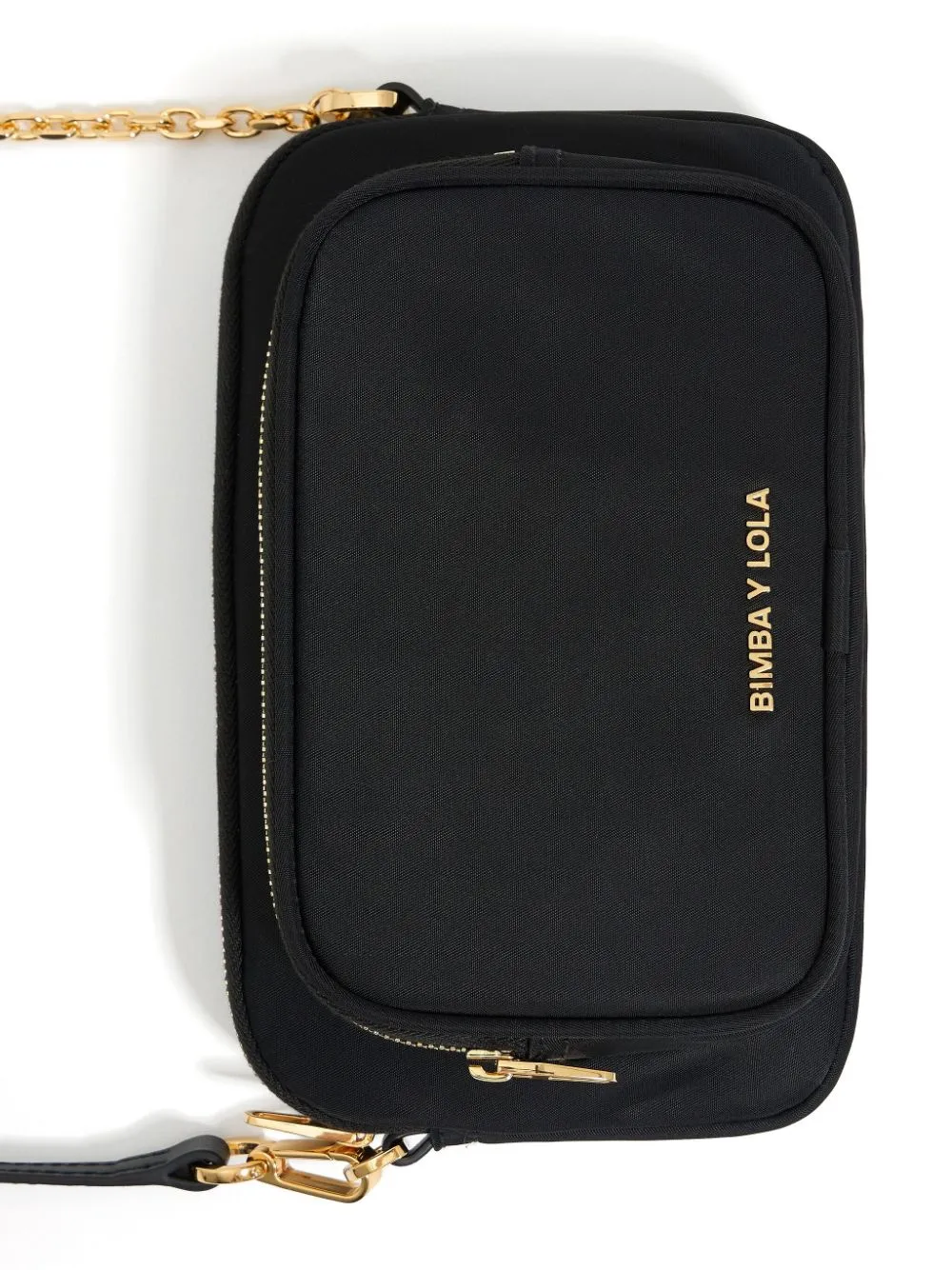 logo-lettering crossbody bag