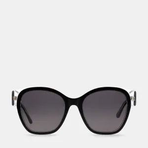 MADDEN BOLD SHINE BLACK AND CLEAR CRYSTAL COMBINATION