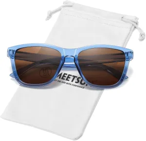 MEETSUN Polarized Sunglasses for Women Men Trendy Classic Retro Designer Style