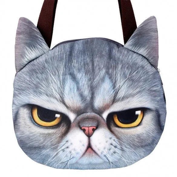 New Fashion Stylish Lady Women Animal Head Bag Shoulder Bag Packet