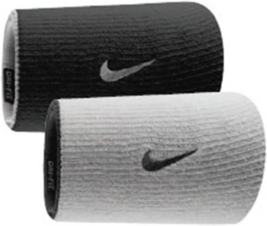 Nike Dri-Fit Doublewide Wristbands (Home & Away 2-Pack)