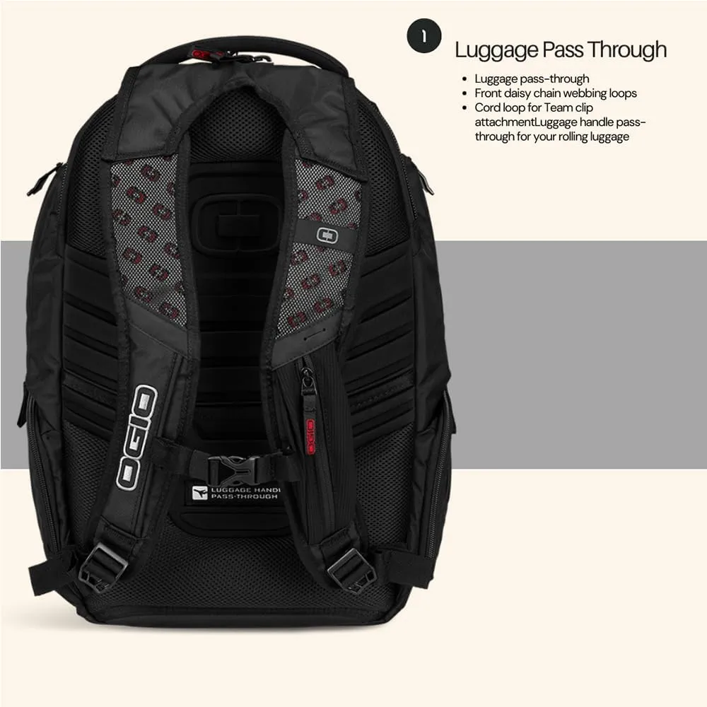 OGIO Renegade Backpack (Renegade , Black Pindot), Large