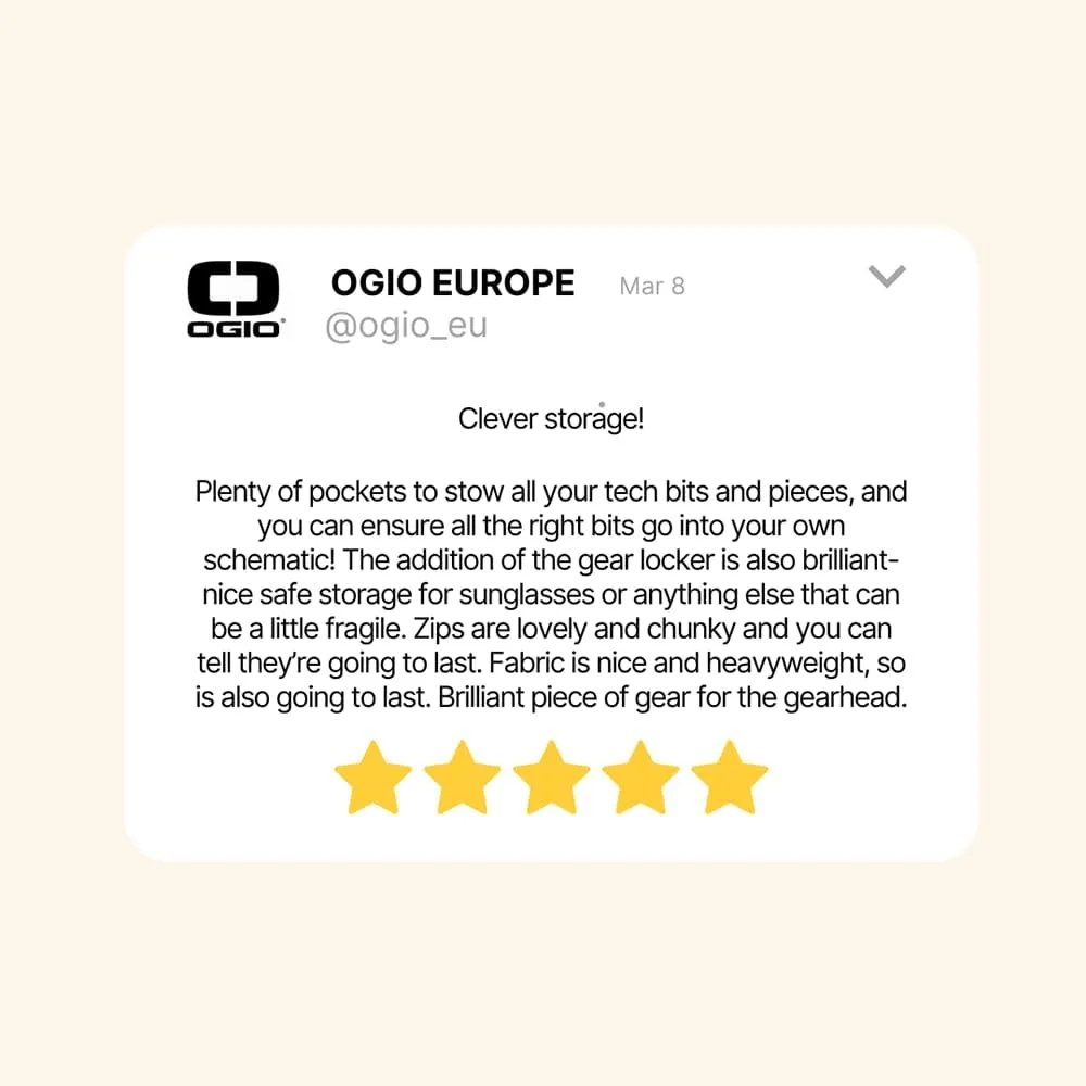 OGIO Renegade Backpack (Renegade , Black Pindot), Large