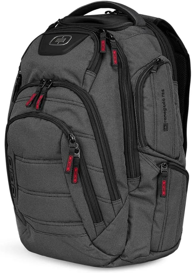 OGIO Renegade Backpack (Renegade , Black Pindot), Large