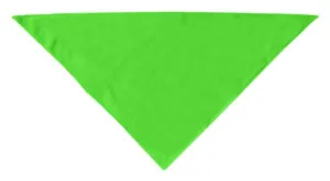 Plain Bandana Lime Green Small