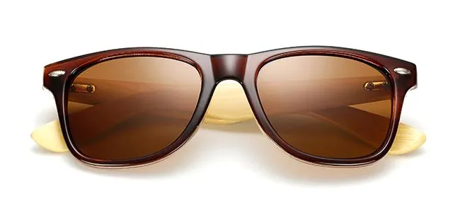 Polarized Bamboo Sunglasses with UV400 protection - BB512