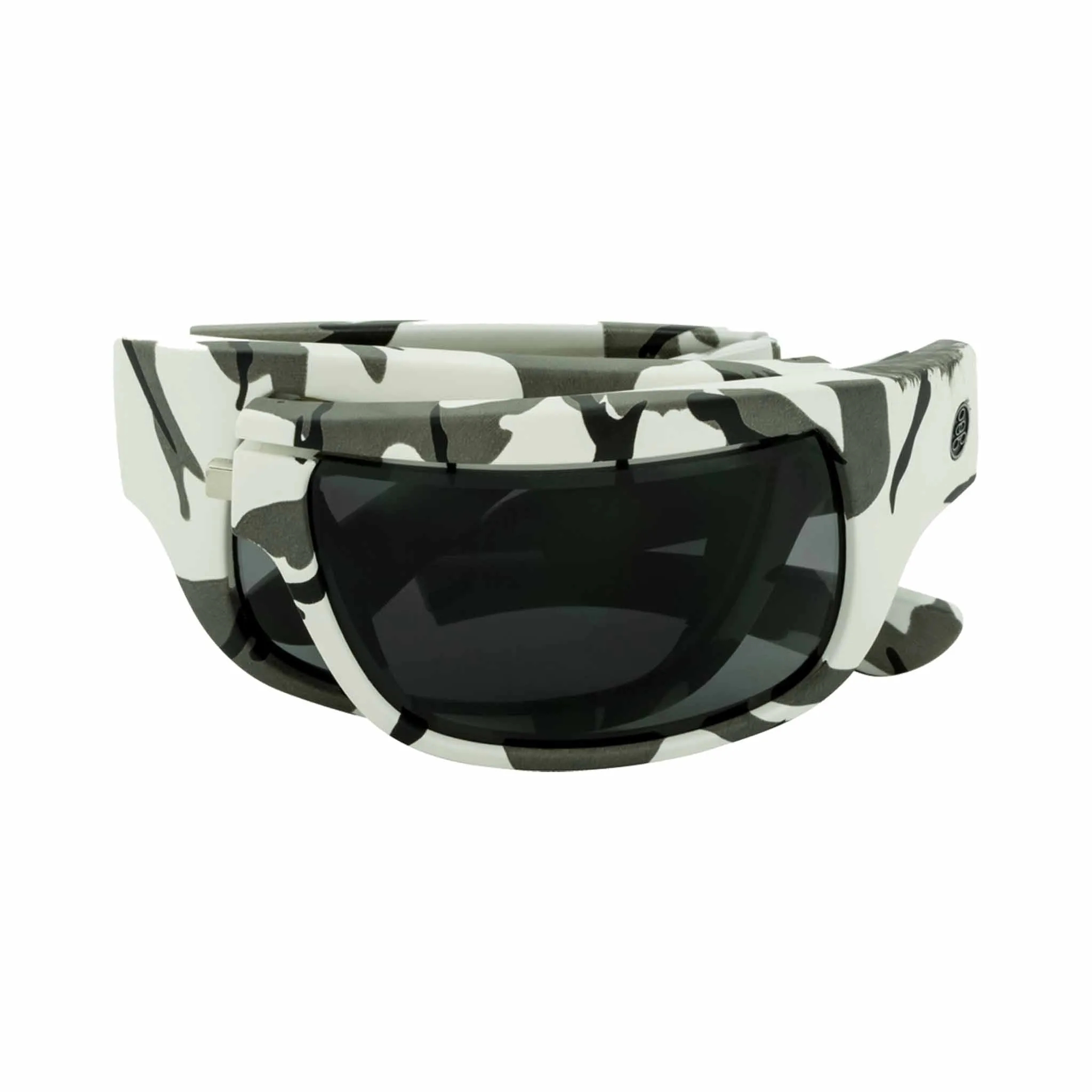 POPH2O | Polarized, Matte White Camo, Gray Lens
