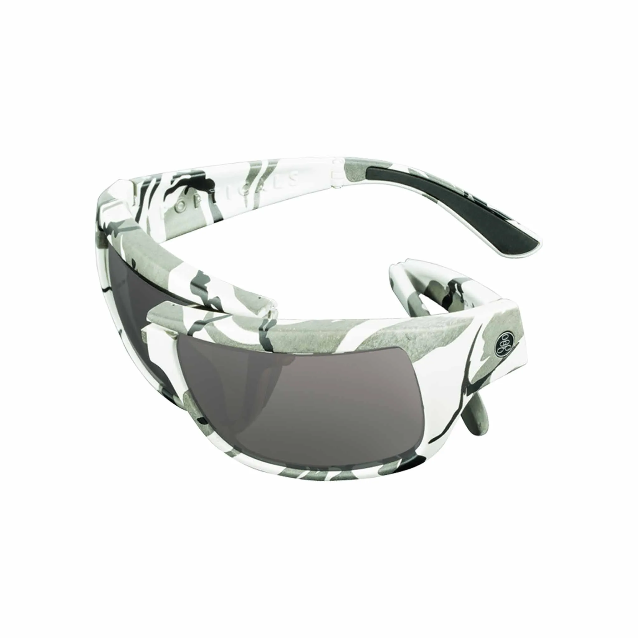 POPH2O | Polarized, Matte White Camo, Gray Lens