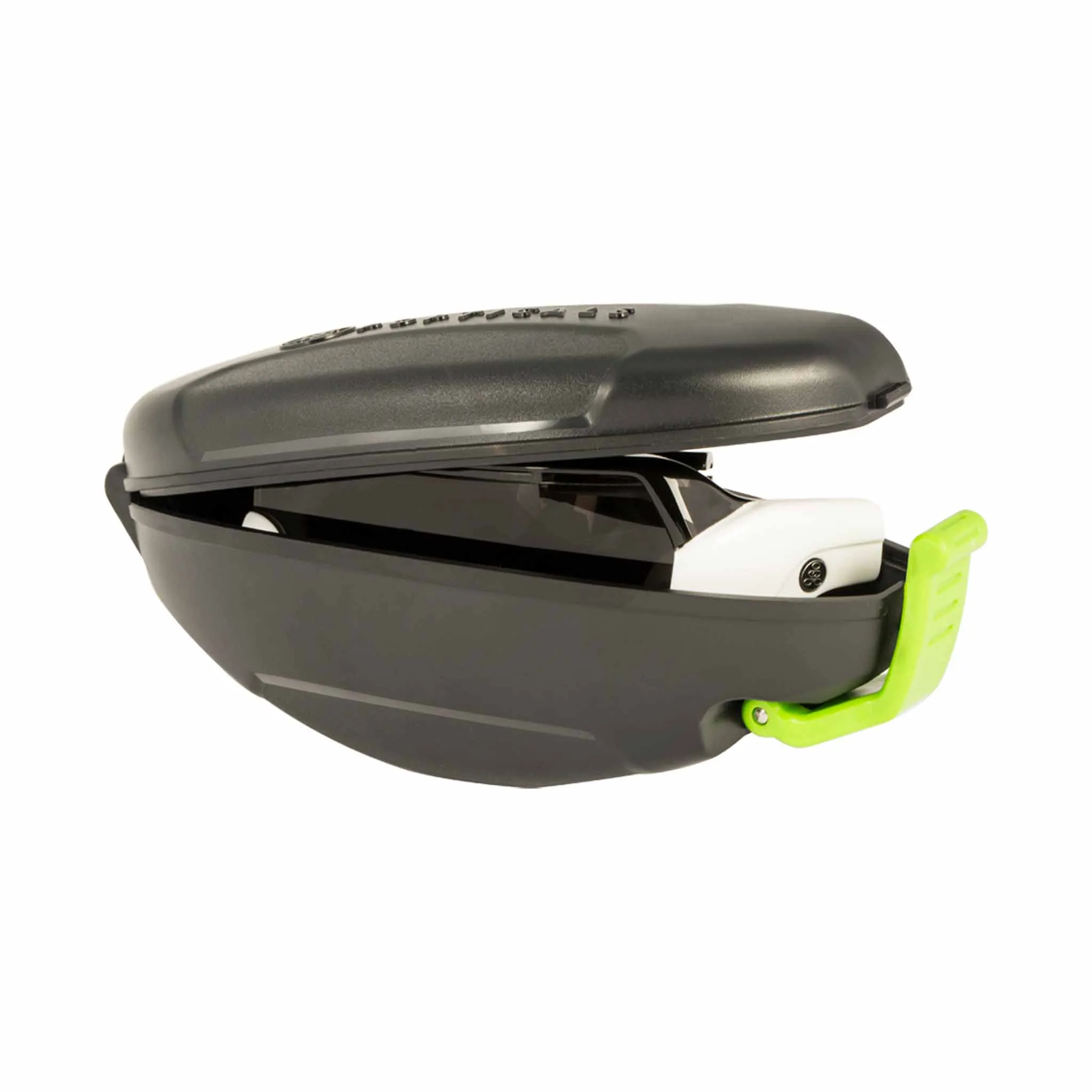 POPSTORM | Polarized, Gloss Black/White, Gray Lens