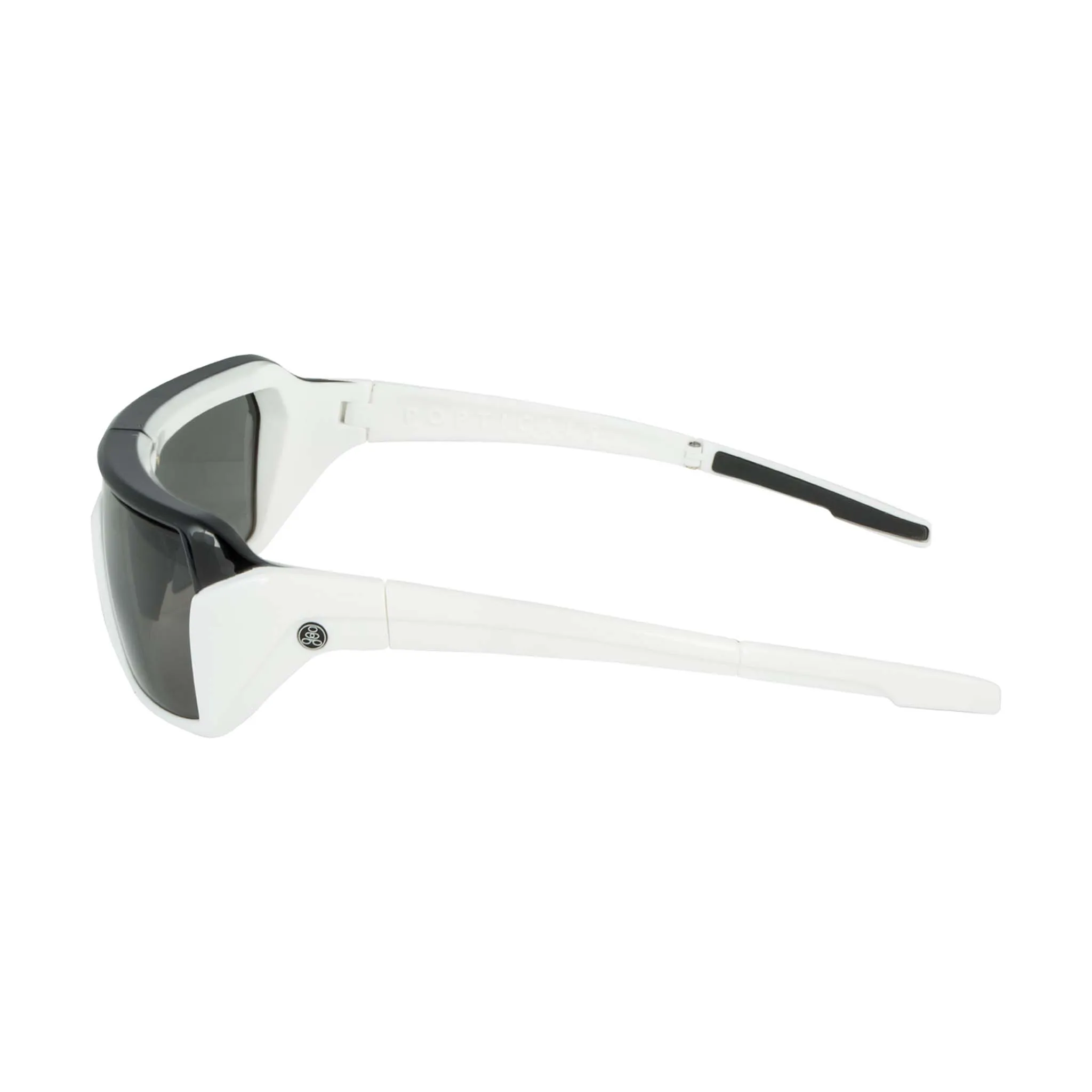 POPSTORM | Polarized, Gloss Black/White, Gray Lens