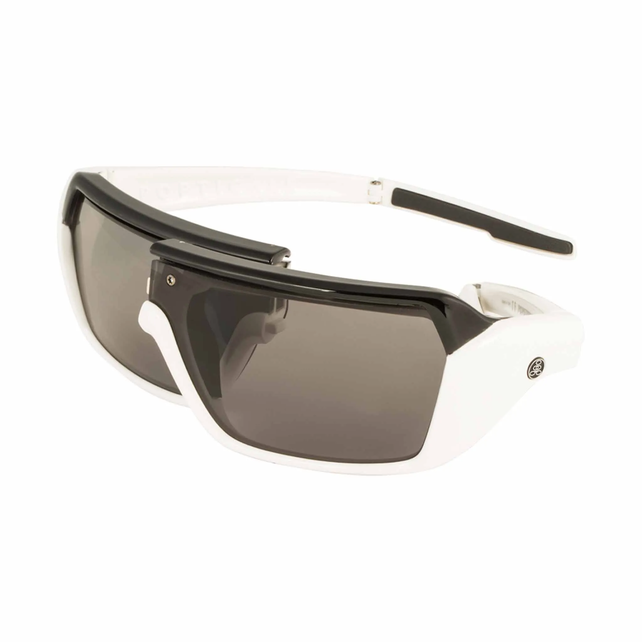 POPSTORM | Polarized, Gloss Black/White, Gray Lens
